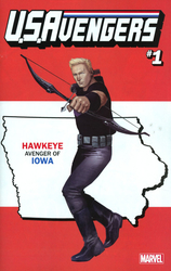 U.S.Avengers #1 Iowa: Hawkeye (2017 - 2017) Comic Book Value