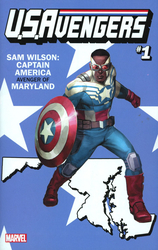 U.S.Avengers #1 Maryland: Sam Wilson: Captain America (2017 - 2017) Comic Book Value