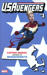 U.S.Avengers #1 Massachusetts: Captain Marvel (2017 - 2017) Comic Book Value