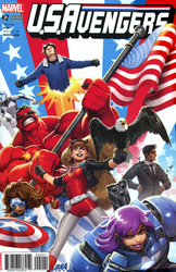 U.S.Avengers #2 Nakayama 1:25 Variant (2017 - 2017) Comic Book Value