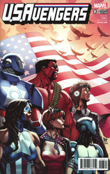 U.S.Avengers #3 Siqueira 1:25 Variant (2017 - 2017) Comic Book Value