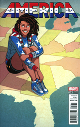 America #3 Moore 1:25 Variant (2017 - 2018) Comic Book Value