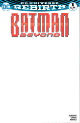 Batman Beyond #1 Blank Sketch Variant (2016 - ) Comic Book Value