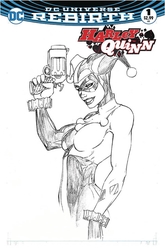 Harley Quinn #1 Turner & Steigerwald Sketch Variant (2016 - 2020) Comic Book Value