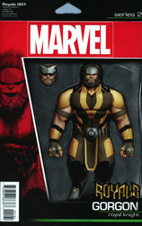 Royals #1 Action Figure Variant (2017 - 2018) Comic Book Value
