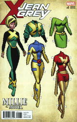 Jean Grey #1 Paper Doll 1:10 Variant (2017 - 2018) Comic Book Value