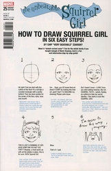 Unbeatable Squirrel Girl, The #25 Zdarsky How-To-Draw Variant (2015 - 2019) Comic Book Value