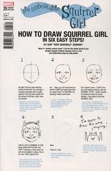 Unbeatable Squirrel Girl, The #25 Zdarsky How-To-Draw Variant (2015 - 2019) Comic Book Value