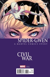 Spider-Gwen #7 Stevens Civil War Variant (2015 - 2018) Comic Book Value