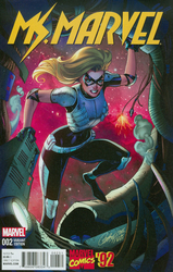 Ms. Marvel #2 Campbell 1:20 Marvel '92 Variant (2016 - 2019) Comic Book Value