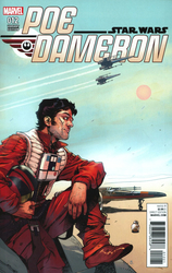 Star Wars: Poe Dameron #12 Bengal 1:25 Variant (2016 - 2018) Comic Book Value
