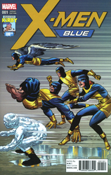 X-Men: Blue #1 Kirby 1:10 Corner Box Variant (2017 - 2018) Comic Book Value