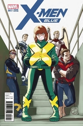X-Men: Blue #7 Lopez 1:25 Variant (2017 - 2018) Comic Book Value