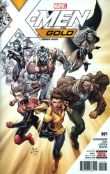 X-Men: Gold #1 Syaf Premiere Variant (2017 - 2018) Comic Book Value