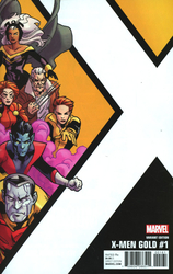 X-Men: Gold #1 Kirk 1:10 Variant (2017 - 2018) Comic Book Value