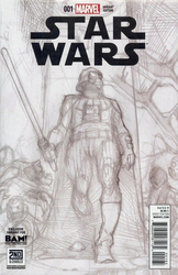 Star Wars #1 BAM! Sketch Variant (2015 - 2020) Comic Book Value
