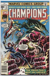 Champions, The #13 (1975 - 1978) Comic Book Value