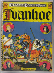 Classic Comics - Classics Illustrated #2. Ivanhoe, Edition 1, HRN Original (1941 - 1971) Comic Book Value
