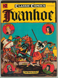Classic Comics - Classics Illustrated #2. Ivanhoe, Edition 3, HRN 15 (1941 - 1971) Comic Book Value