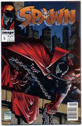 Spawn #5 Newsstand Edition (1992 - ) Comic Book Value