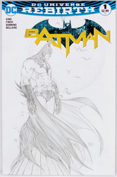 Batman #1 Aspen Comics Sketch Variant (2016 - ) Comic Book Value