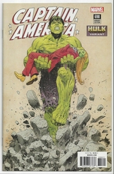 Captain America #698 Evely Hulk Variant (2017 - 2018) Comic Book Value