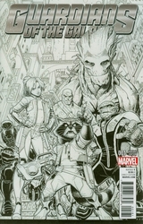 Guardians of the Galaxy #1 Adams 1:100 Sketch Variant (2015 - 2017) Comic Book Value