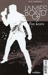 James Bond: The Body #3 Casalanguida 1:10 B&W Variant (2018 - ) Comic Book Value