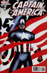 Captain America #700 Cassaday 1:25 Variant (2017 - 2018) Comic Book Value