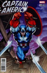 Captain America #700 Lee 1:500 Variant (2017 - 2018) Comic Book Value