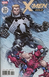 X-Men: Gold #25 Nauck Venom 30th Anniversary Variant (2017 - 2018) Comic Book Value