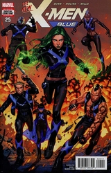 X-Men: Blue #25 Molina Cover (2017 - 2018) Comic Book Value