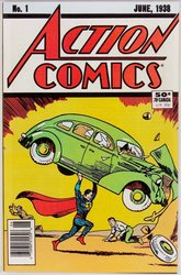 Action Comics #1 Reprint Newsstand Edition (1988 - 1988) Comic Book Value