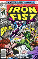 Iron Fist #13 35 Cent Variant (1975 - 1977) Comic Book Value