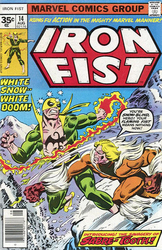 Iron Fist #14 35 Cent Variant (1975 - 1977) Comic Book Value