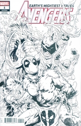 Avengers #1 Land R.I. Sketch Variant (2018 - ) Comic Book Value