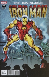 Invincible Iron Man, The #600 Romita 1:500 Variant (2017 - 2018) Comic Book Value