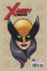 X-Men: Red #4 Charest 1:10 Headshot Variant (2018 - 2019) Comic Book Value