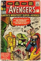 Avengers #1 UK Edition (1963 - 1996) Comic Book Value