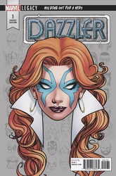 Dazzler: X-Song #1 McKone 1:10 Legacy Headshot Variant (2018 - 2018) Comic Book Value