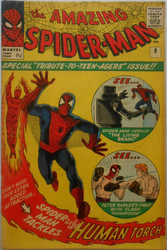 Amazing Spider-Man #8 UK Edition (1963 - 1998) Comic Book Value