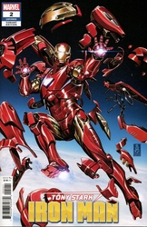 Tony Stark: Iron Man #2 Brooks 1:25 Variant (2018 - ) Comic Book Value