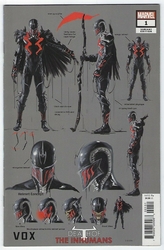 Death of The Inhumans #1 Andrews 1:10 Design Variant (2018 - 2019) Comic Book Value