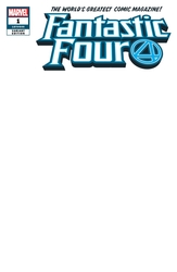 Fantastic Four #1 Blank Sketch Variant (2018 - ) Comic Book Value