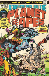 Adventures on The Planet of The Apes #2 (1975 - 1976) Comic Book Value