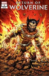Return of Wolverine #1 McNiven Fang Costume Variant (2018 - ) Comic Book Value