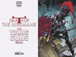 Death of The Inhumans #4 Larraz Young Guns Variant (2018 - 2019) Comic Book Value