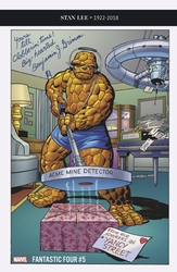 Fantastic Four #5 Kirby 1:500 Thing Variant (2018 - ) Comic Book Value