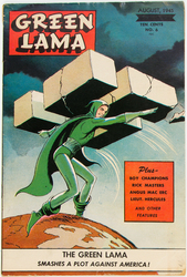 Green Lama #6 Black Bar Variant (1944 - 1946) Comic Book Value