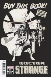 Doctor Strange #10 Miller 1:500 B&W Variant (2018 - 2019) Comic Book Value